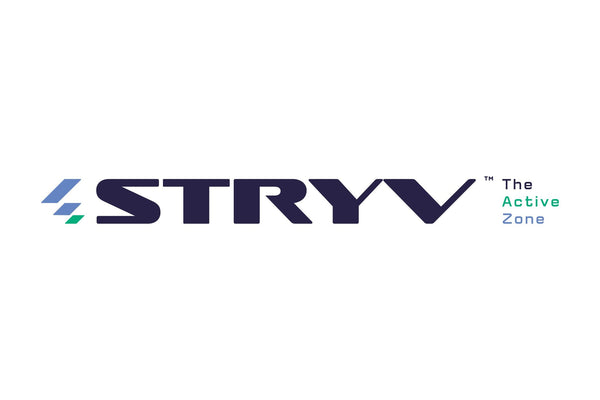 STRYV logo on a white background