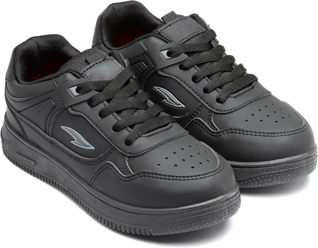Asian Boston Sports Shoes Black For Kids