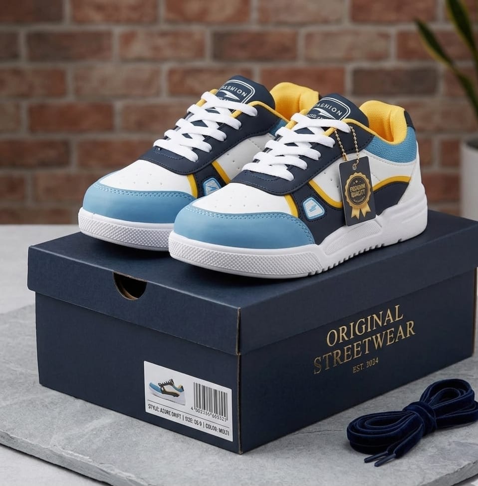 Asian Freedom Athletic Shoes Blue For Kids